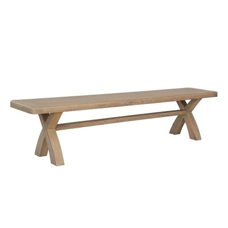 Kettle Interiors - HO 2m Cross Leg Dining Bench